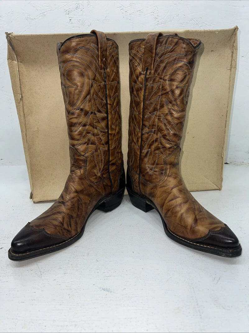 New Women’s Brown Texas Brand Cowboy Boots. L81 6 M. 20-118