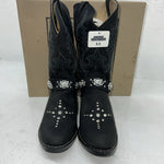 New Women’s Black Smoky Mountain Cowboy Boots. 3283 Y 5.5 5 1/2. 20-25