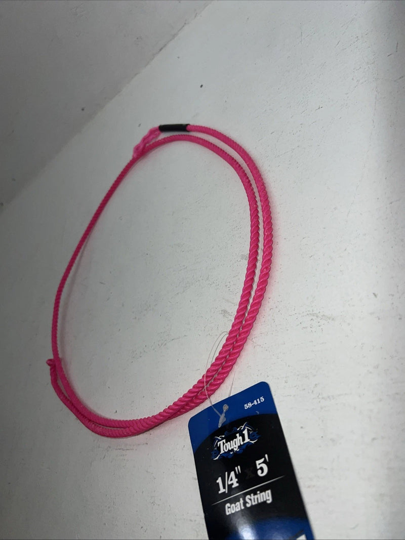 New Hot Pink Tough 1 GOAT Tying String 1/4” X 5” #58-415-11-0 U-12