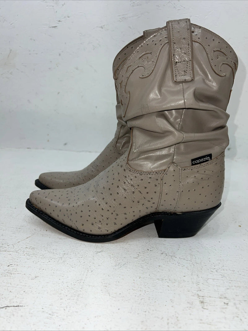 New Women’s Brown Capezio Cowboy Boots. L 432 7 M. 18-30