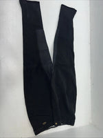 New Women’s Black Cambrai English Riding Breeches. 32 D-66