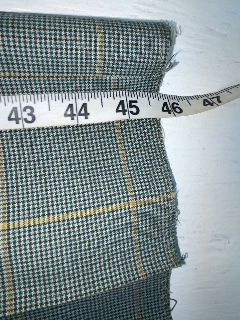 New Vintage Green Checkered Dickson Jenkins Polyester Pants #2213 ZZ-32