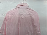 New Men’s Panhandle Slim Pink Stripe Short Sleeve Peal Snap 17 XL R-75