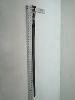 New Black Genuine Leather Chambers Braided 30” Belt #W7517 Z-44
