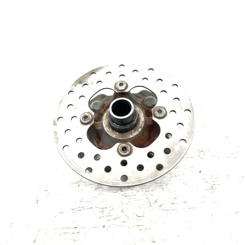 05 Honda Foreman 500 TRX500FE 4x4 OEM Front Wheel Hub W/Rotor 44615-HP0-A00 AH90