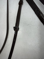 New Silver Fox Brown Leather Run Flat Standing Martingale #20-1516-0-0 BB-42