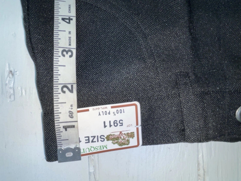 New Vintage Black Mesquite Polyester Pants #5911 ZZ-53