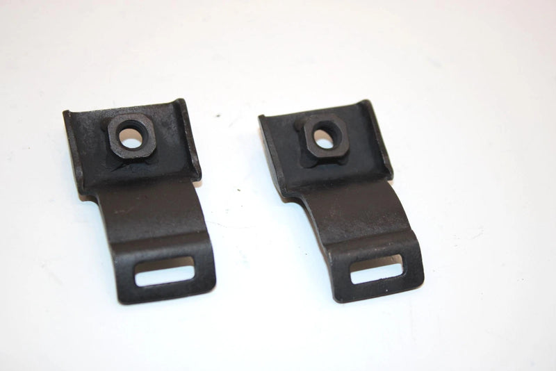 03 Kawasaki Prairie 650 Kvf650a 4x4 Oem Exhaust Shield Clamp Set 92171-1357 AK15