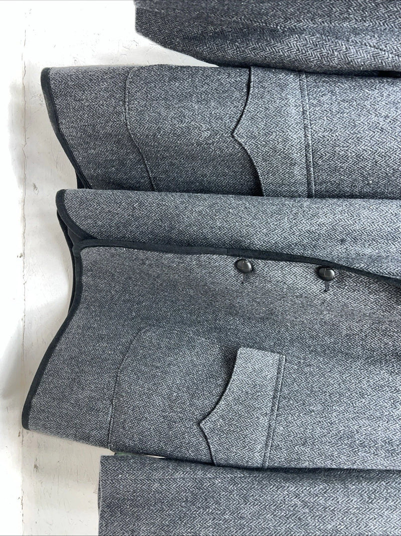New Men’s Pioneer Wear Gray Suit Jacket 44 #12562 W-600
