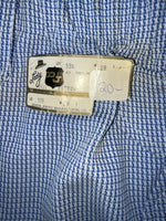 New Vintage Blue Checkered Dickson Jenkins Polyester Pants #536 ZZ-41