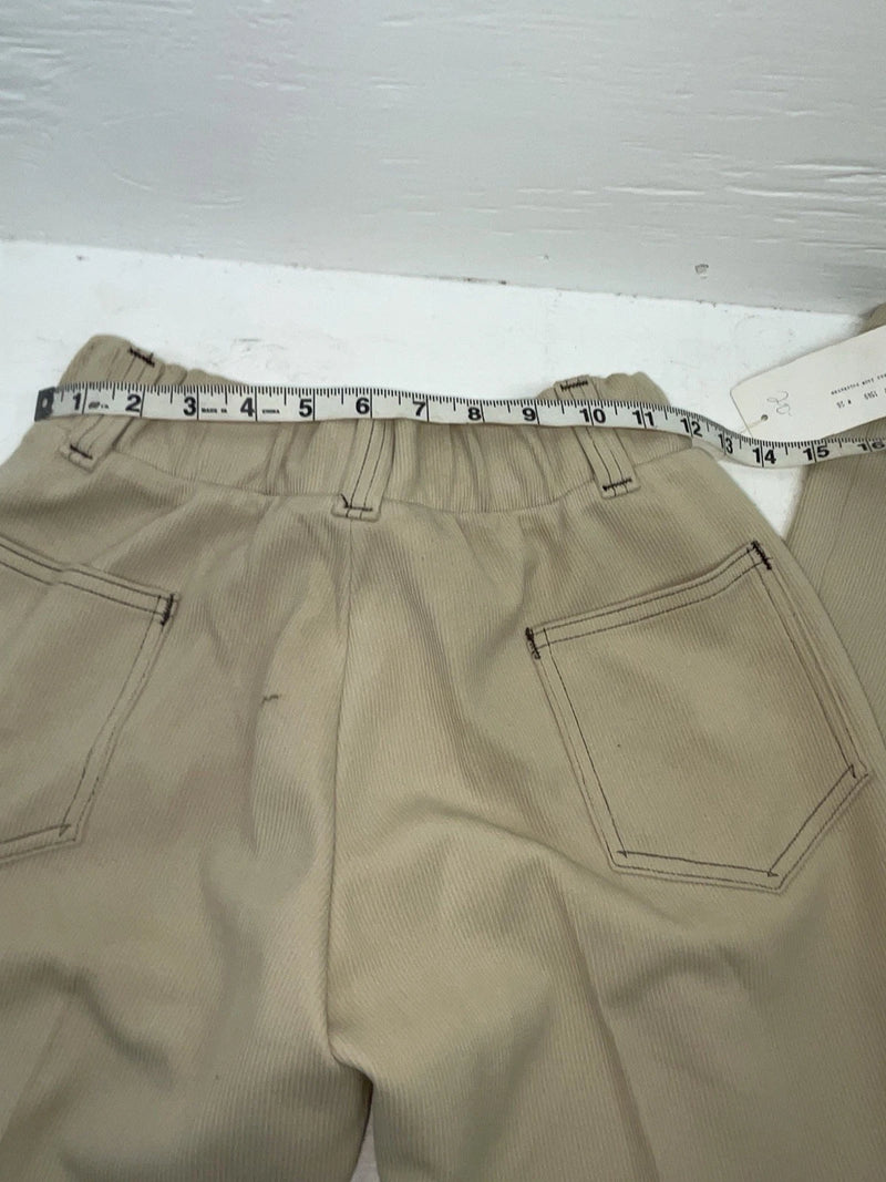 New Vintage Cream Dickson Jenkins Polyester Pants #1549 VV-112