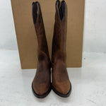 New Women’s Capezio Brown Cowboy Boots. 5.5 5 1/2 L S410. 20-15