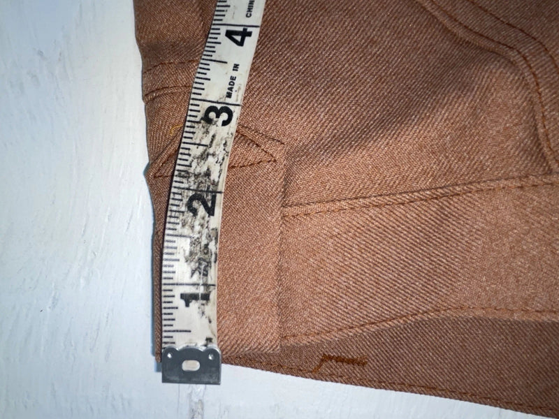 New Vintage Orange Lee Polyester Pants #2032628 SS-40