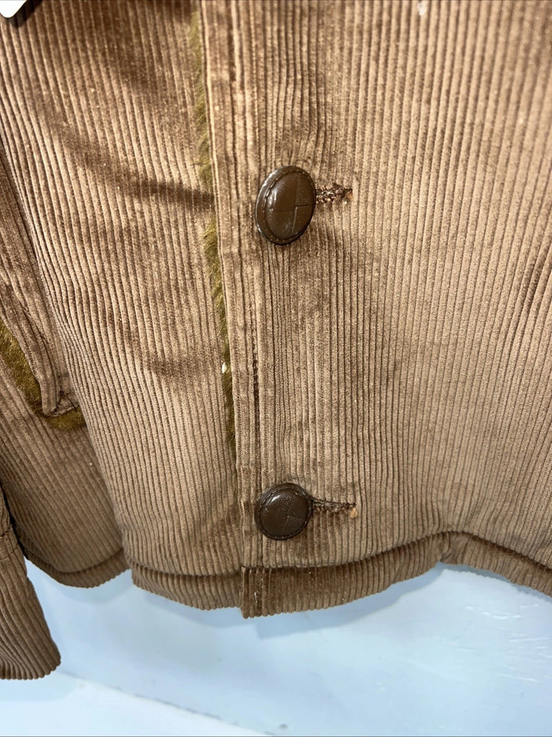 New Women’s Bailey Brown Fuzzy Jacket 40 #T851A RR-16