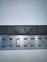 New Gray Genuine Leather Nocona Stitched 28” Belt #3062 NN-48