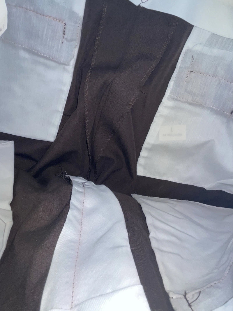 New Vintage Brown Circle S Polyester Pants #CP6729 SS-28