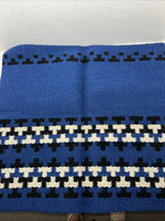 New Tough 1 Blue Super Wool Saddle Pad Blanket 34x36 #35-8050 Pad-31