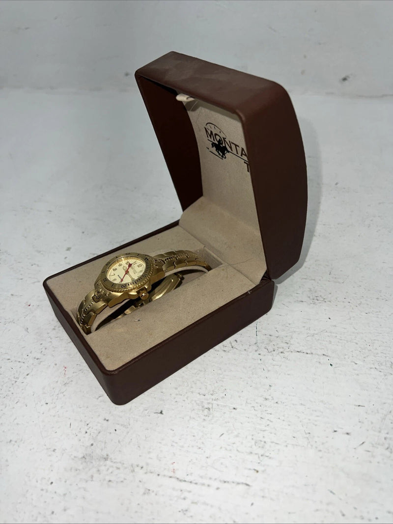 New Women’s Gold Montana Silversmiths Bracelet. MT761 D-25