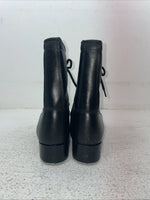 New Youth Black Lace Up Bronco Cowboy Boots. 3050 3.5 3 1/2 D. 22-43￼