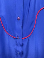 New Women’s Panhandle Slim Purple Long Sleeve Pearl Snap Size 14 LL-98