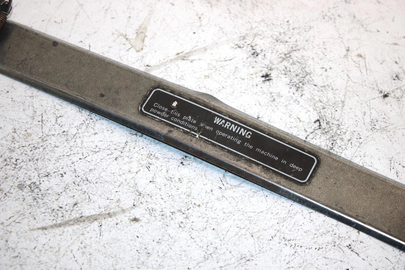 84 Yamaha Phazer Se Oem Front Bumper Plate 80L-77185-00-00 SY9