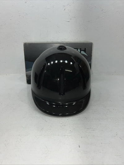 New Women’s Black IRH English Riding Helmet. 108717 Large. 12-97