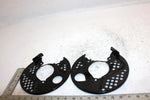 00 Kawasaki Bayou 300 4x4 Oem Brake Rotor Guard Set 55020-1304 55020-1305 AK20