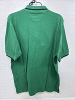 New Men’s Wrangler Green Short Sleeve Polo Shirt Large CC-65