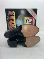 New Men’s Black Texas Brand Cowboy Boots. M 610 8.5 8 1/2 D. 3-118