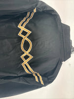 New Woman Western Express Black Deigned Long Sleeve Pearl Snap 2XL GG-49