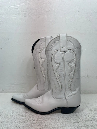 New Women’s White Kenny Roger’s Cowboy Boots. 40347 5 M. 2-151