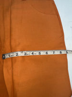 New Vintage Orange Western Girl Denim Pants #31 VV-21