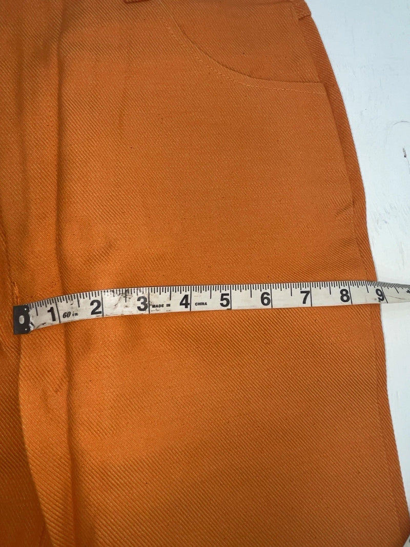 New Vintage Orange Western Girl Denim Pants #31 VV-21