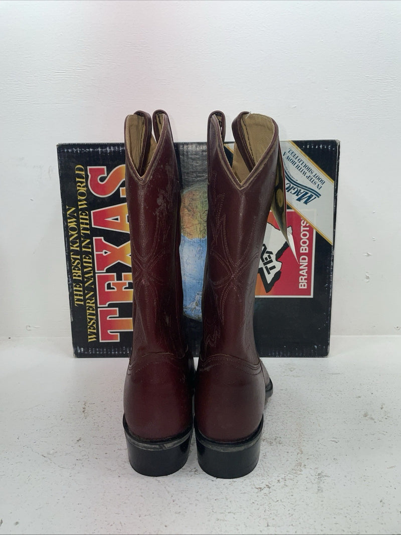 New Men’s Red Texas Brand Cowboy Boots. 7863 10 D. 7-119