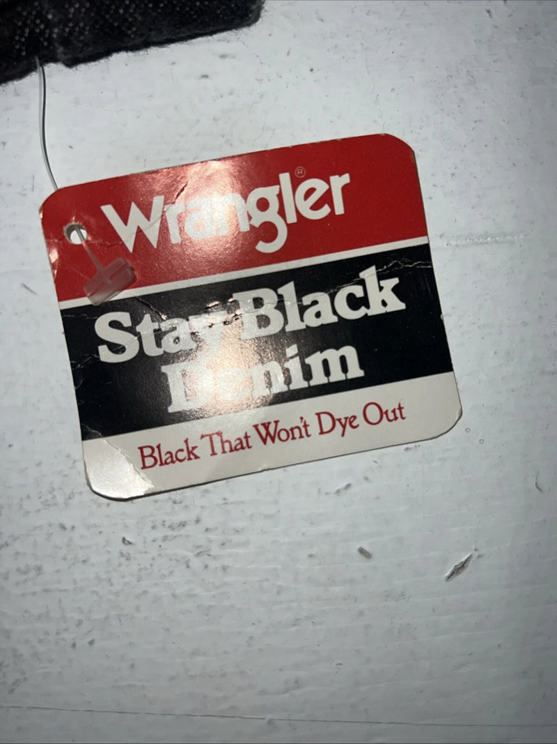 New Boys Black Wrangler Pro Rodeo Cowboy Cut Jeans. 9/22 1/2 B-17
