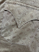 New Men’s Tem Tex Green design Long Sleeve Pearl Snap 16 Large Q-46