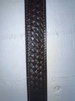 New Brown Genuine Leather Chambers Tooled 26” Belt #UN605H NN-36