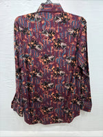 New Men’s Wrangler Propel Western Design Long Sleeve Button Up 17.5 XL AA-10