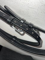 New Camelot Black Leather Oversize Dressage Bridle #160507 BB-44