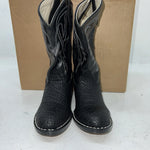 New Children’s Black Bronco Cowboy Boots. 11 D. 24-68