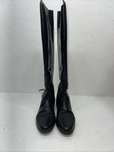 New Womens Black Cavalier English Riding Boots. 855820 8.5 8 1/2. 12-22