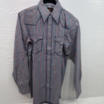 New Men’s Champion Western Multiple long sleeve pearl snap 15 X 34 Medium B-58
