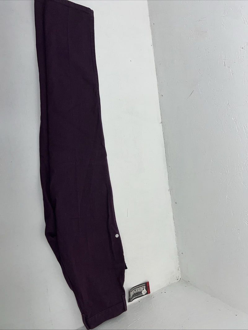 New Women’s Purple Roughrider Regular Fit Denim Jeans. 7/8x34 P-14
