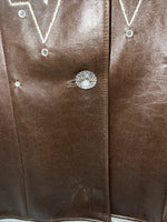 New Women’s 1849 Authentic Ranchwear Brown Western Show Jacket Small #3732 WW-5