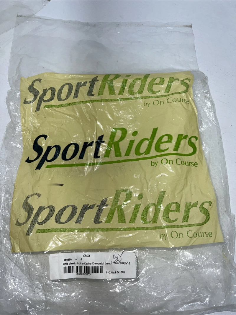 New Children’s Sport Riders Tan Classic Knee Patch English Breeches. 6 C-42