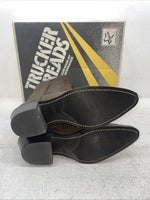 New Men’s Brown Texas Brand Cowboy Boots. 7621 8 D. 1-116