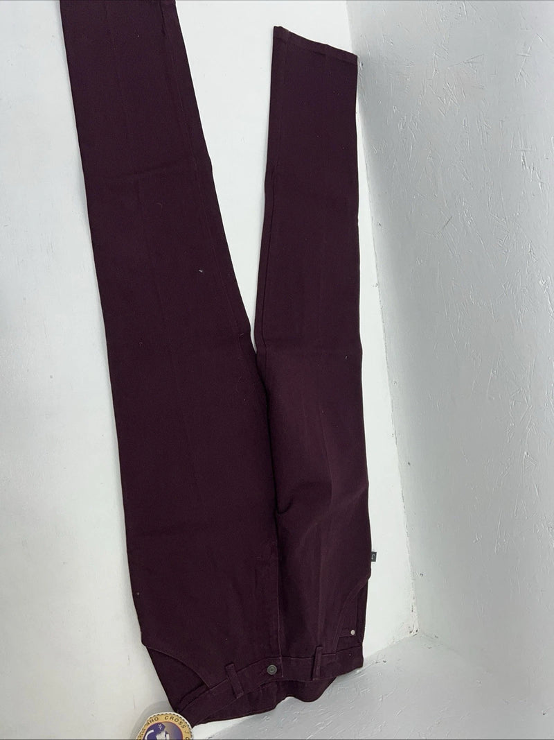 New Women’s Purple Cross J Regular Fit Denim Jeans. 7/8x36 P-19