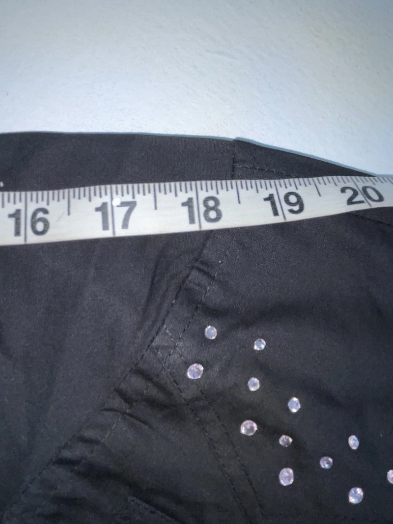 New Women’s Black Cumberland Outfitters Long Sleeve Button Up Shirt S 3B-109