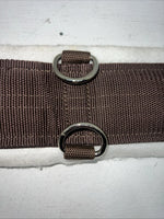 New Brown White Fleece Fabtron 32” Cinch. U-18