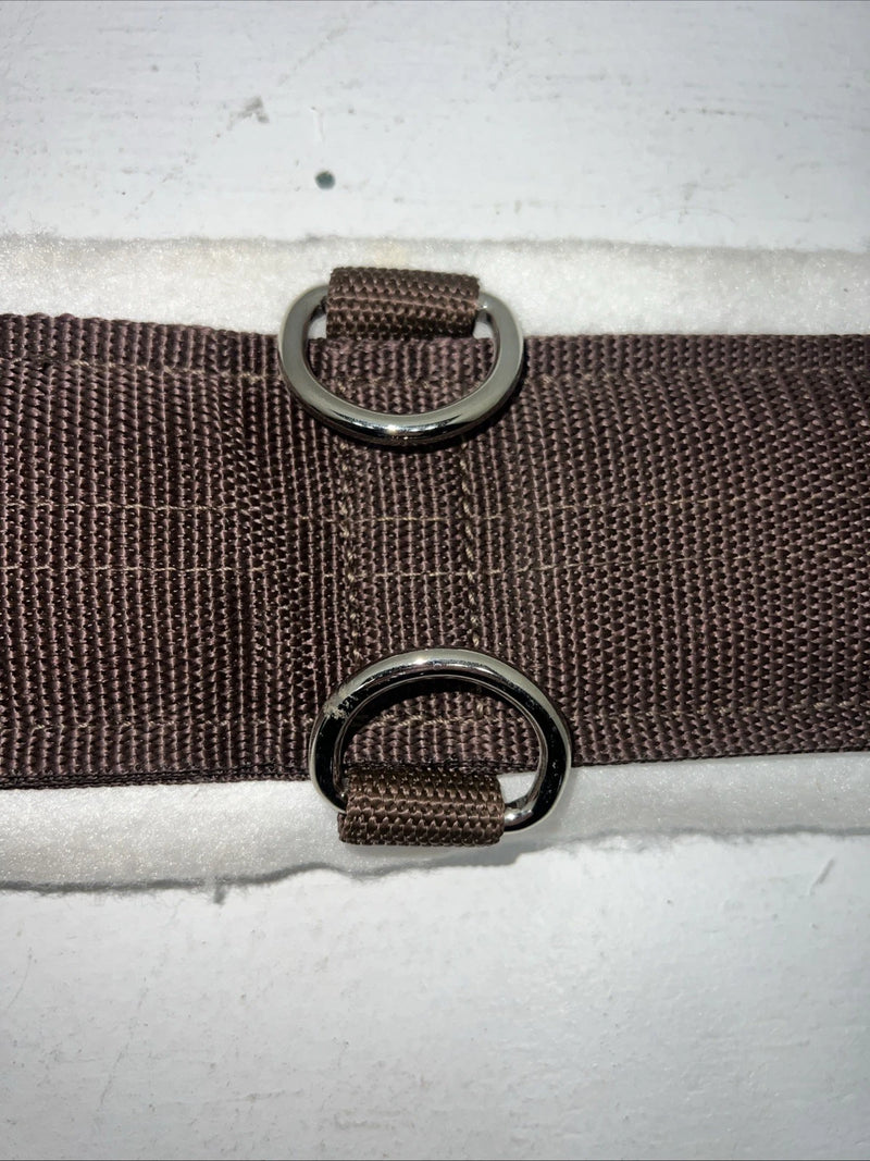 New Brown White Fleece Fabtron 32” Cinch. U-18